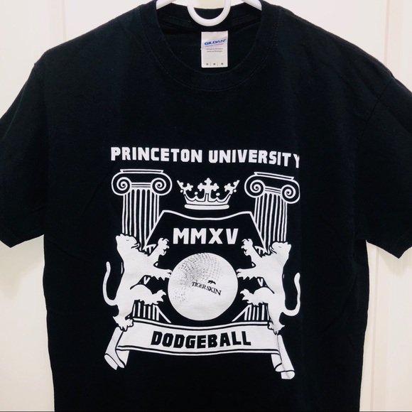 Princeton University 2015 Dodgeball T-Shirt - Picture 1 of 2